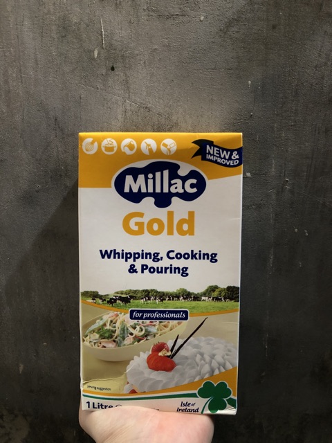 Milac Gold / Non dairy cream / Millac Gold / Whipping Cream / Cooking Cream / Krim Masak