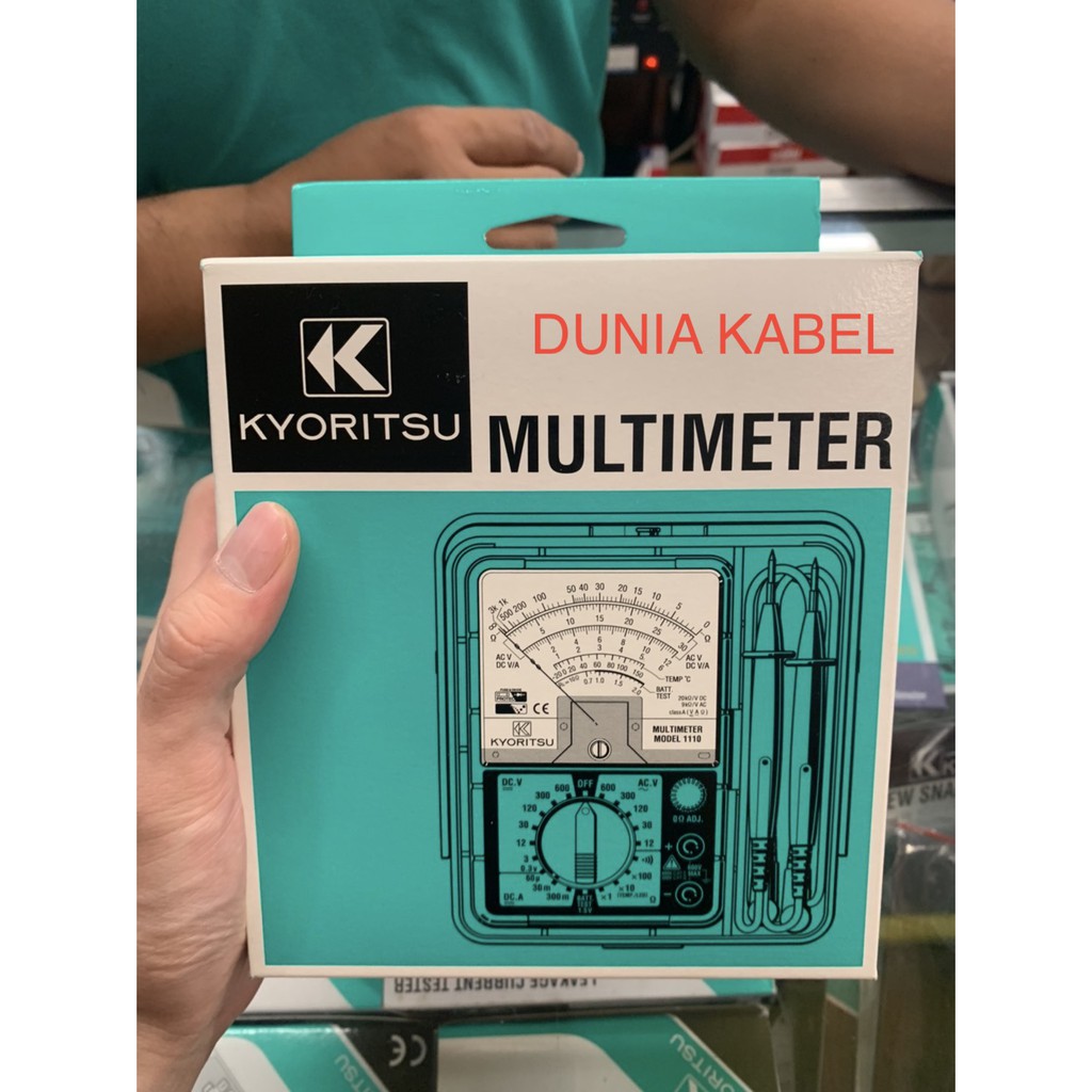 Analog Multimeter Multitester Kyoritsu 1110