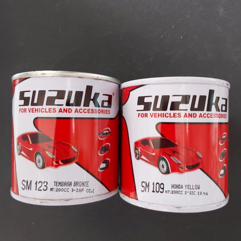 

Cat Suzuka / Cat Suzuka Honda Yellow / Cat Zusuka Tembaga Bronze / Cat Duco