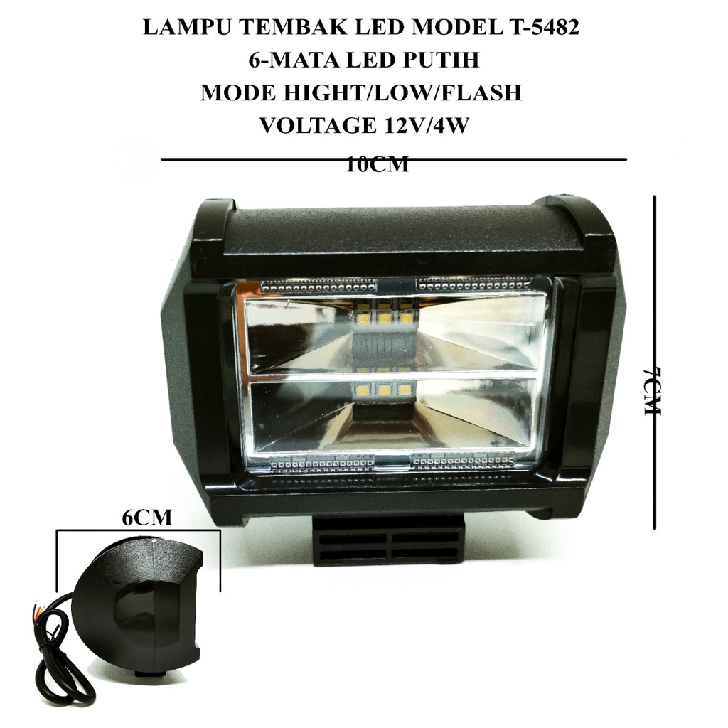 LAMPU TEMBAK LED MODEL T-5482