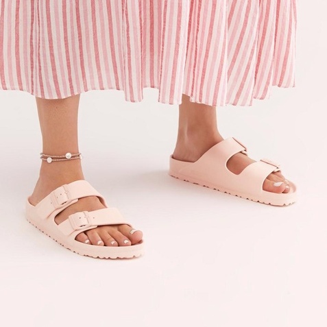 Sandal Wanita Slop Sendal Polos Sendal Cewek Korean Sandal Wanita Slipon Sandal Murah