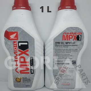 Oli MPX1 MPX 1 Sport Bebek 1 Liter SAE 10W 30 Jamin Asli