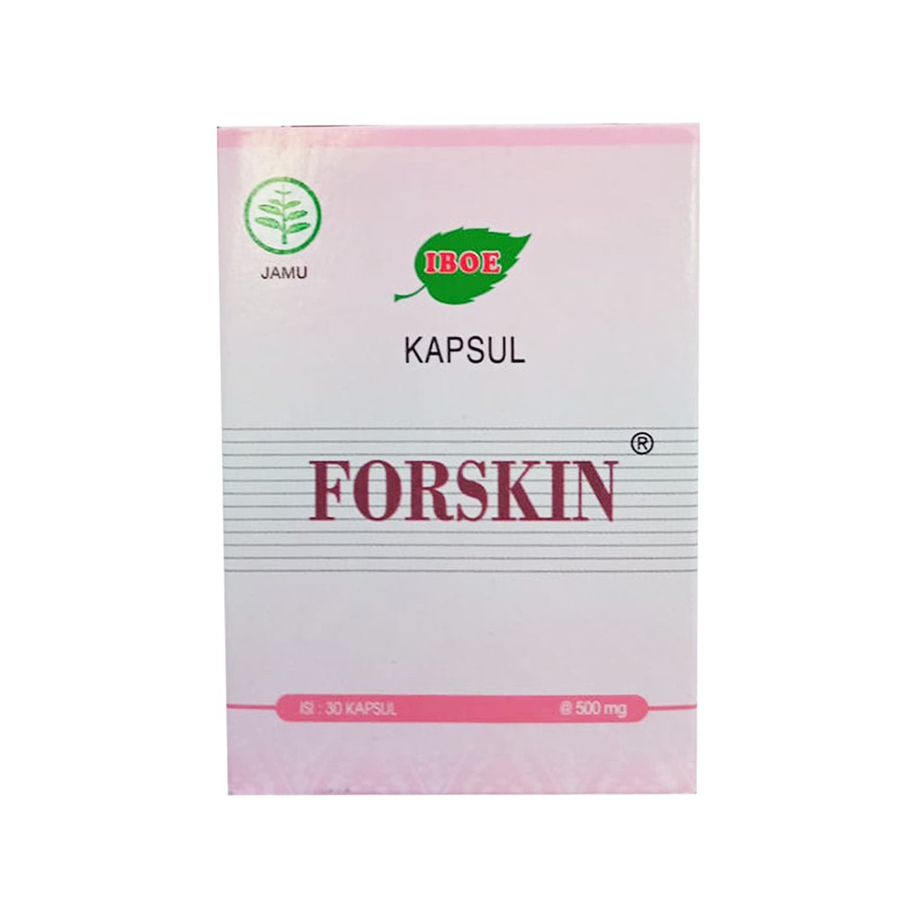 IBOE FORSKIN-VITAMIN KESEHATAN KULIT- ISI 30 KAPSUL