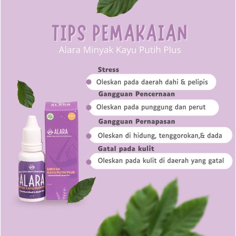 minyak kayu putih ALARA herbal 8 in 1