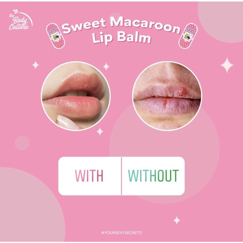 The Body Culture Sweet Macaron Lip Balm