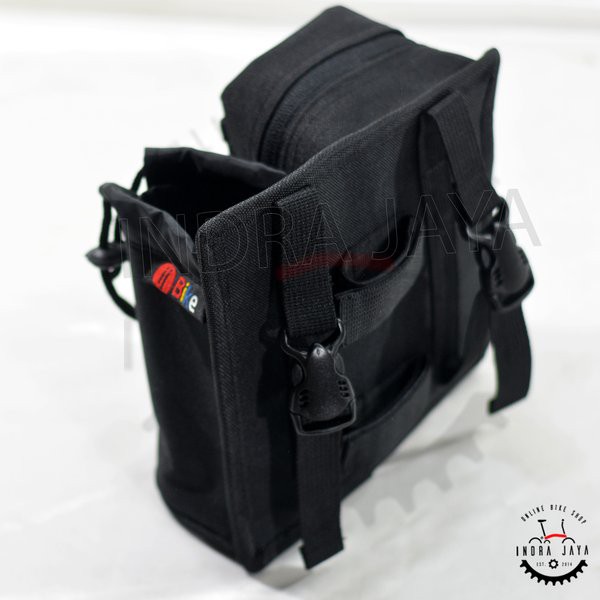 Sepeda Super seller  Tas Handlebar Serba Guna dan Tempat Botol Air Minum - BROMPTON Seri B Kwalitas
