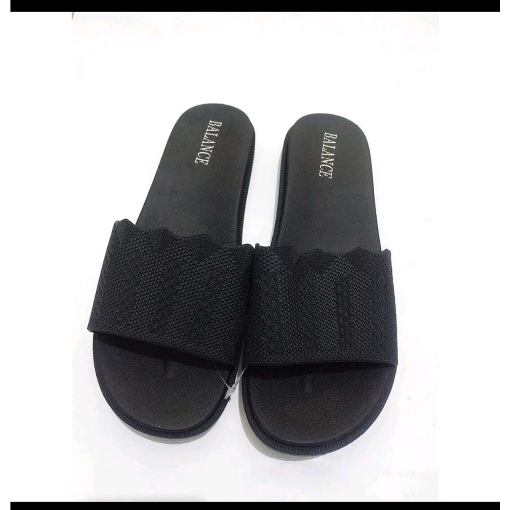 SANDAL SELOP JELLY BALANCE 956-x8 BAHAN VCU IMPORT balance motif polos ukuran (37-40),  dengan bahan elastis dan lentur serta tahan lama || COD ||