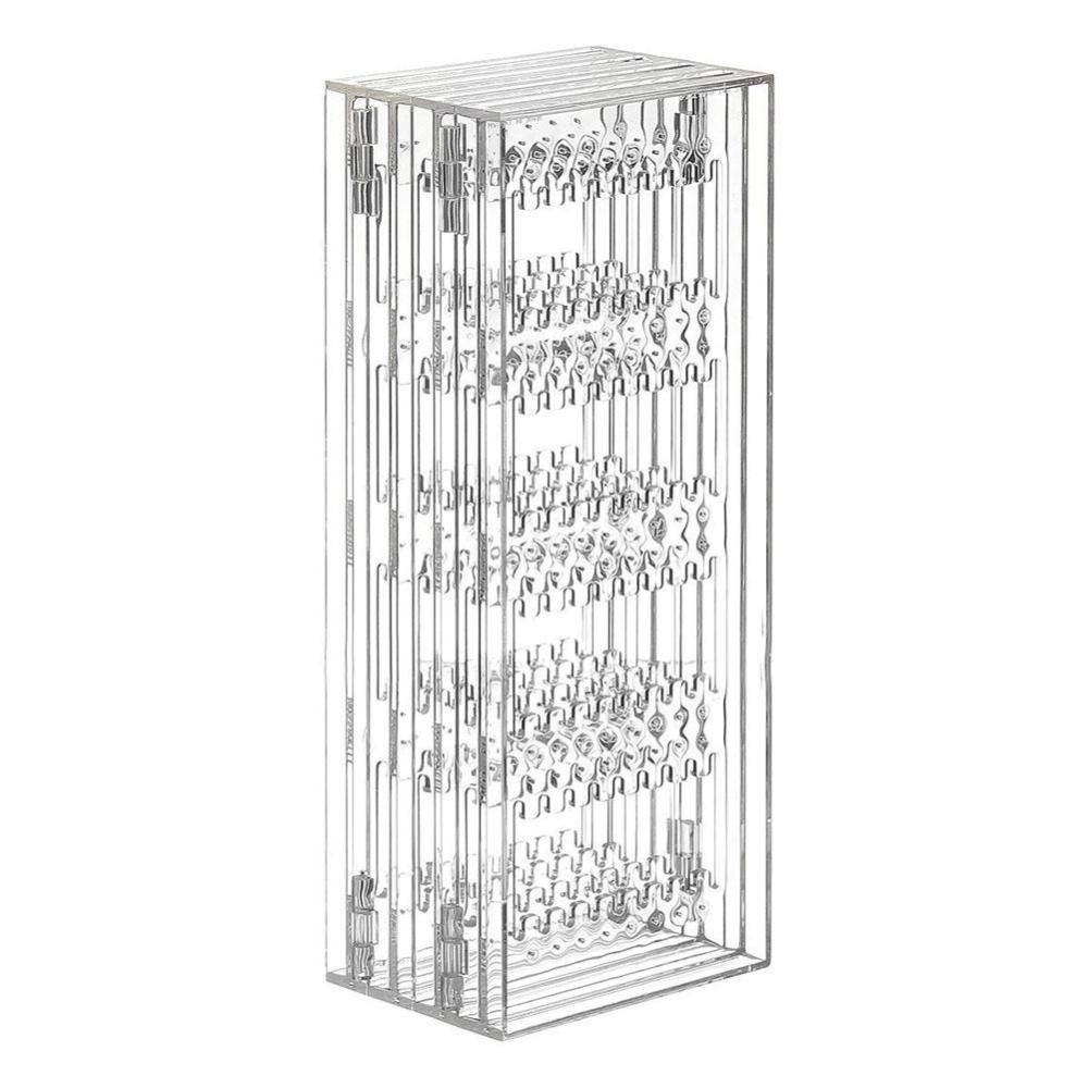 Timekey Rak Display Organizer Perhiasan Anting Tusukkalung Bahan Akrilik Bening P2Z2