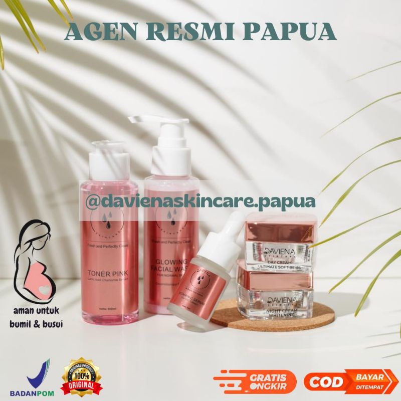 PAKET GLOWING SERIES | DAVIENA SKINCARE | DAVIENA | DAVINA