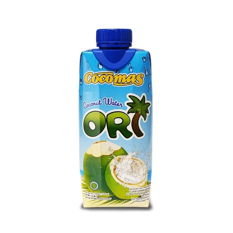 

Cocomas Coconut Water ORI 330ml / Minuman Air Kelapa Asli