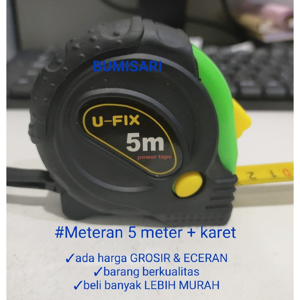 METERAN 5M ECO GREEN / METERAN MURAH