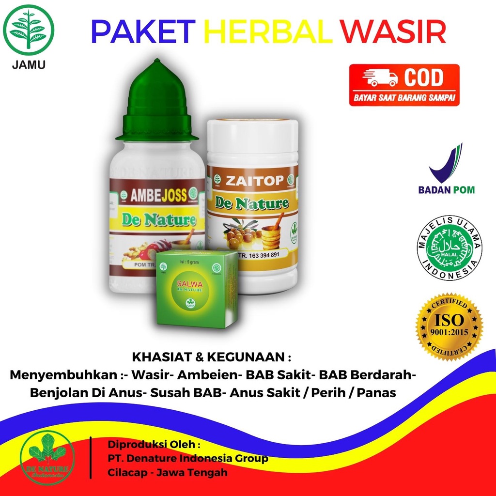 

obat wasir/ambeyen Bab Sakit/BAB berdarah