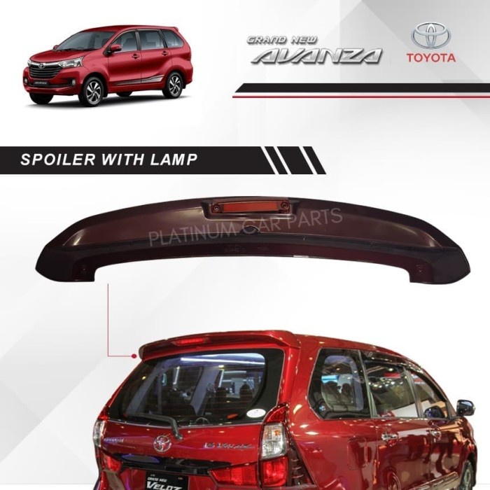 SPOILER ALL NEW AVANZA DENGAN LAMPU / SPOILER ALL NEW AVANZA WITH LAMP