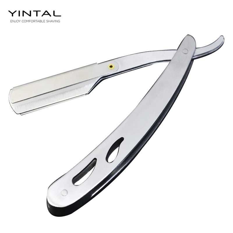 Paling Dicari ! YINTAL Pisau Cukur Lipat Barber Razor Shaving Knife - YT-JAD