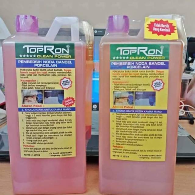 Pembersih Noda Closed Lantai Topron