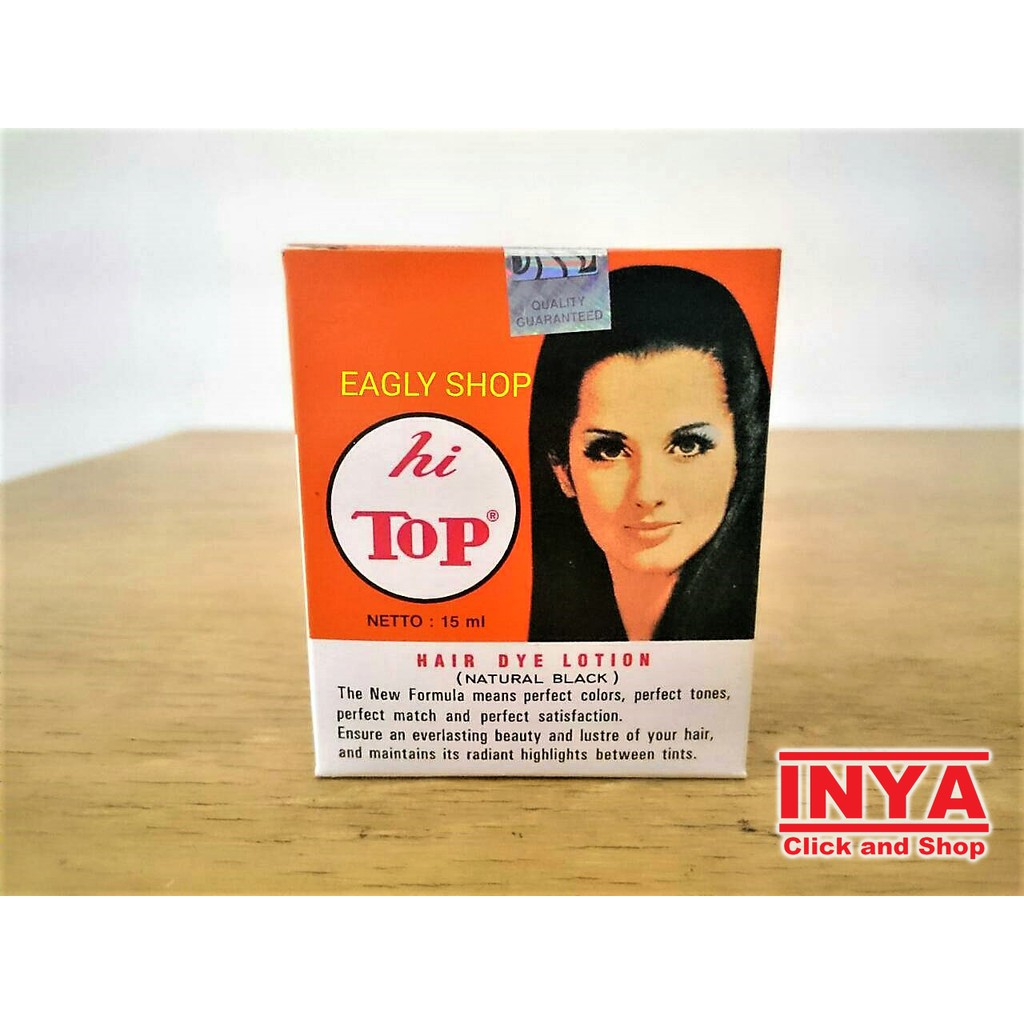 HI TOP BLACK 15ml LIQUID - Semir Rambut Cair