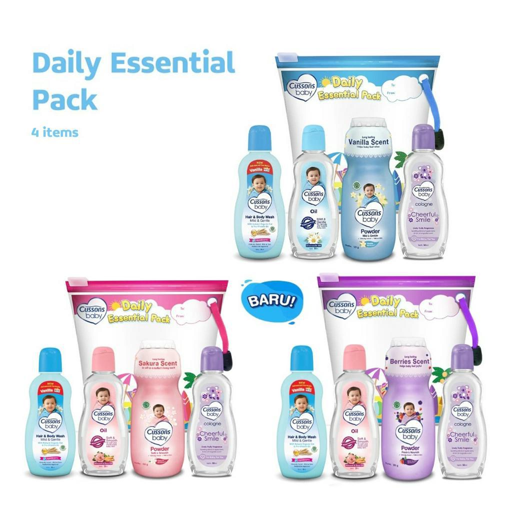 CUSSONS Baby Daily Essential Pack (4 items)