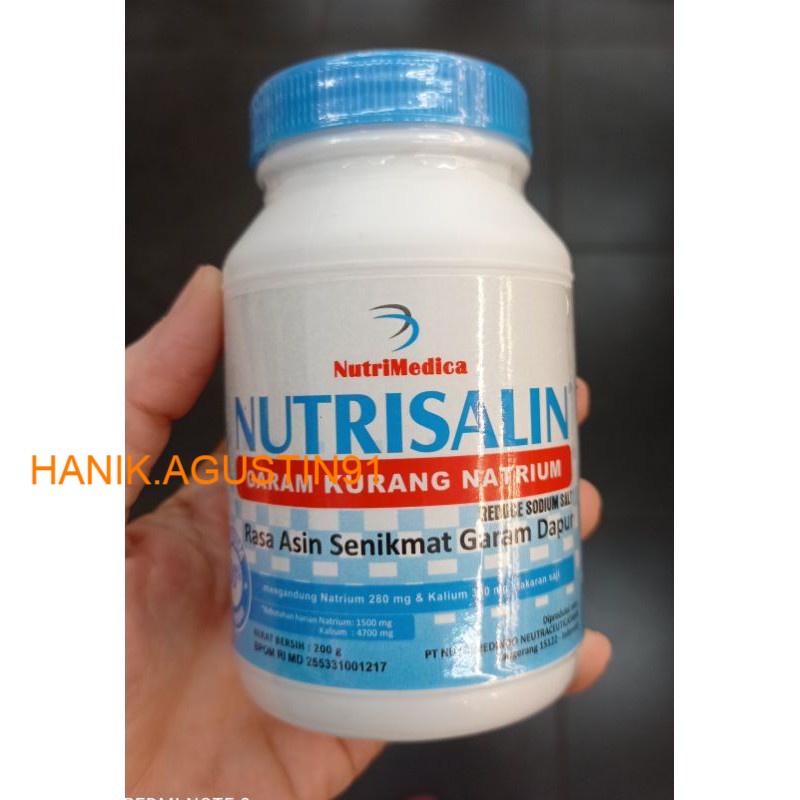 

Nutrisalin garam diet 200gr garam rendah natrium 200gr garam dapur garam sehat hipertensi