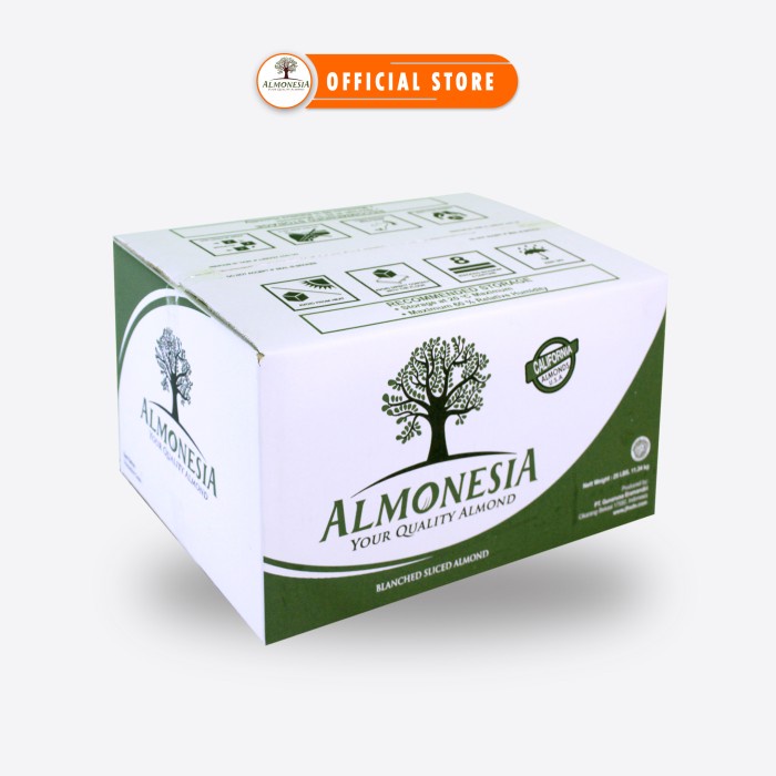 

Almond Sliced - Almonesia 11.34 Kg (25 Lbs)