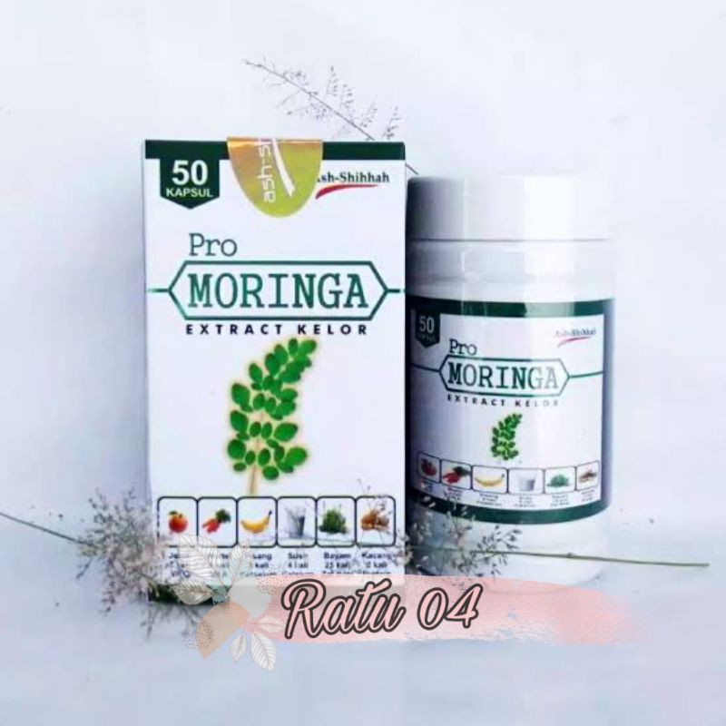 

Pro Moringa Ash Shihhah - Kapsul Daun Kelor - Ekstrak Daun Kelor