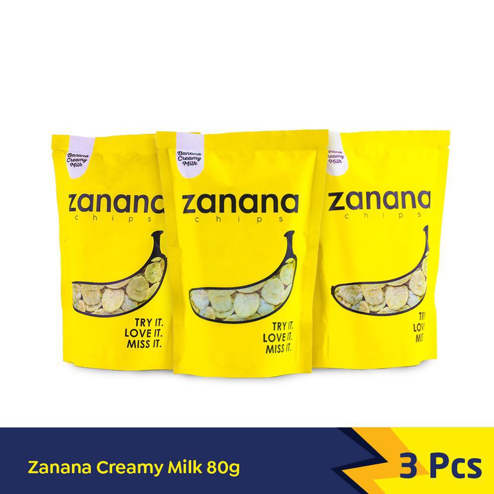 

Zanana Chips Creamy Milk 3 pcs (80 gram)