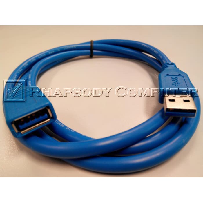 Kabel Extension USB 3.0 Male-Female 1.5M - kabel USB 3.0 Perpanjangan 1.5 Meter