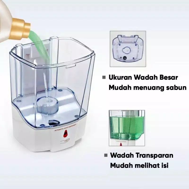 Automatic Soap Dispenser / Dispenser Sabun Cair / Hand Sanitizer Otomatis