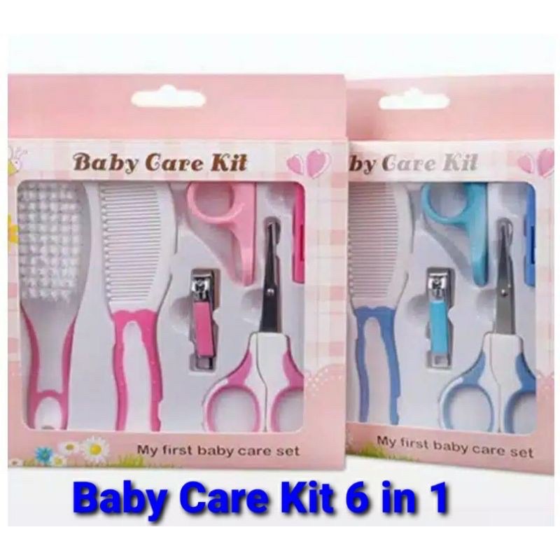 Baby Care Manicure Kit Set Perlengkapan Perawatan Gunting Kuku Sisir Bayi 10 in 1 / 6 in 1