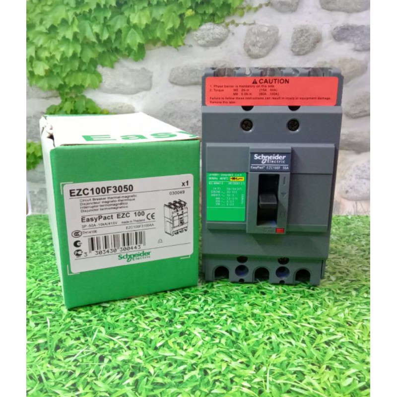 MCCB EZC 100F 3 Phase 50 Amper