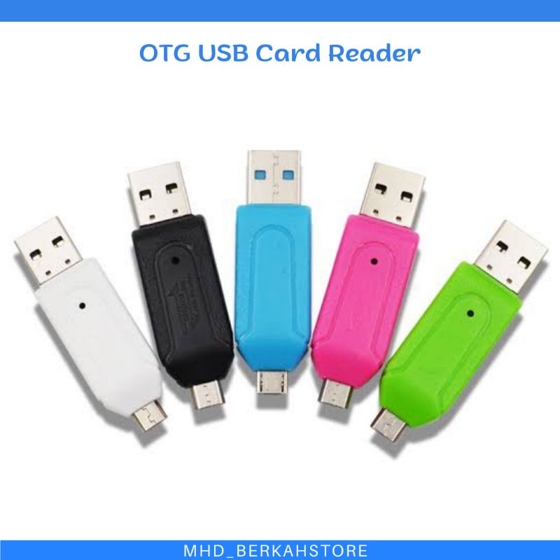 OTG USB Card reader 4 in 1 multi fungsi