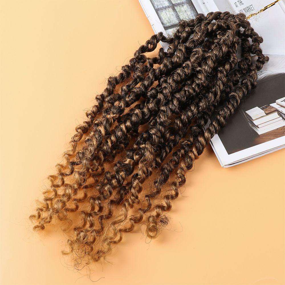 Lily Hair Extension Crochet Twist Untuk Musim Semi Rambut Wanita