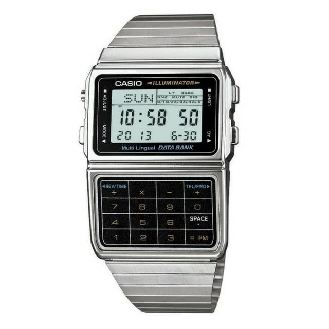 JAM TANGAN CASIO ORIGINAL CALCULATOR TYPE DBC-611-1DF