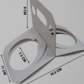 

kardus cup holder ivory 19.5x11