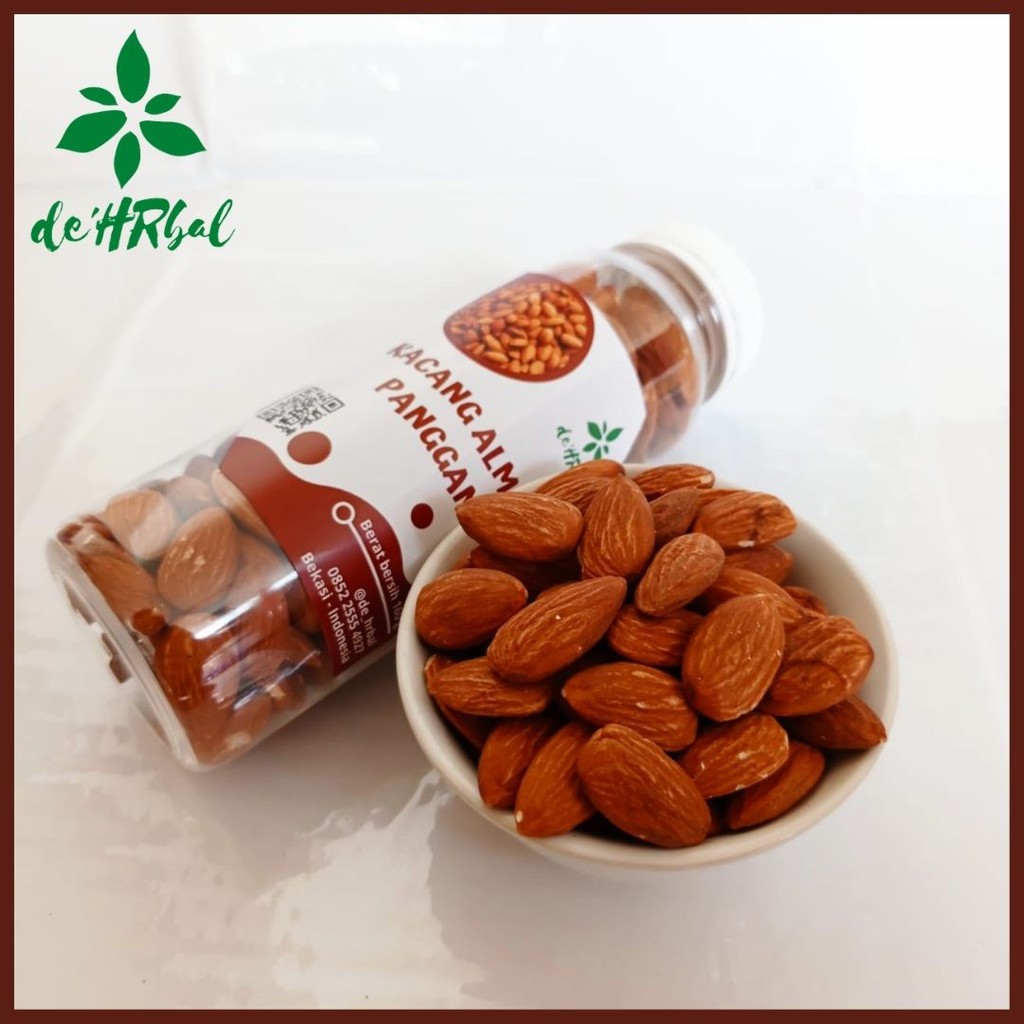 

Kacang Almond Panggang 160 gram Kualitas Premium