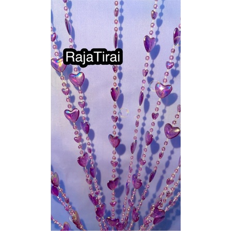 TIRAI MANIK LOVE ULIR / AIR HUJAN / TIRAI MUTE  / TIRAI MOTE / TIRAI PINTU / TIRAI MANIK