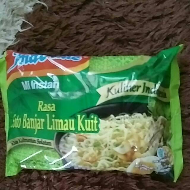 

Indomie mie instan rasa soto banjar limau kuit khas kalsel