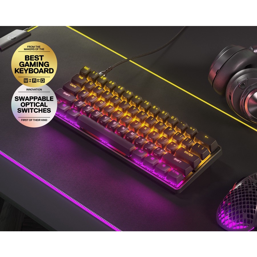 Steelseries Apex 9 Mini 60% RGB Mechanical Gaming Keyboard