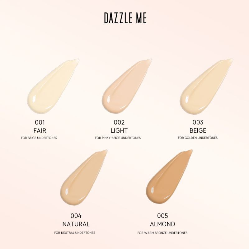 RADYSA - DAZZLE ME Our Secret Cover Concealer - Liquid Makeup Tahan Lama Matte