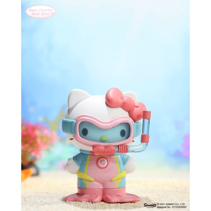 Pop Mart Sanrio South Island Hello Kitty Summer Diving