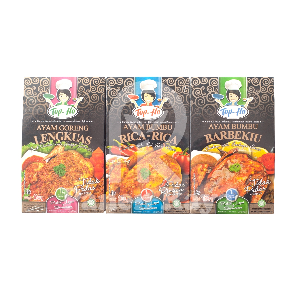 

Bumbu Ayam Instan Top Ho 3 Varian