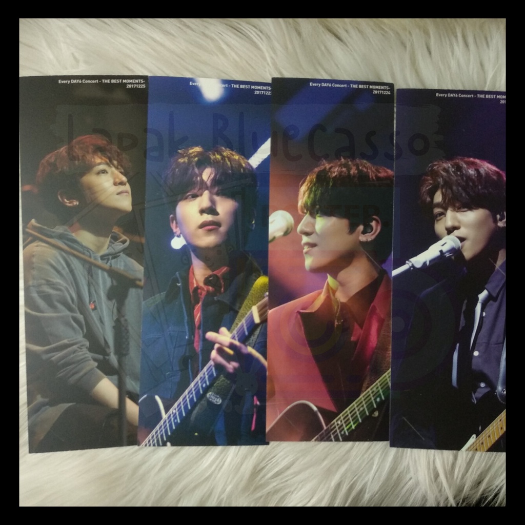 DAY6 SUNGJIN TICKET BOOK OFFICIAL THE BEST MOMENT