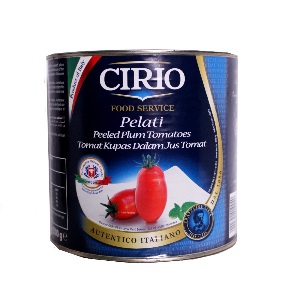 Peeled Plum Tomatoes Cirio 2.5 Kg
