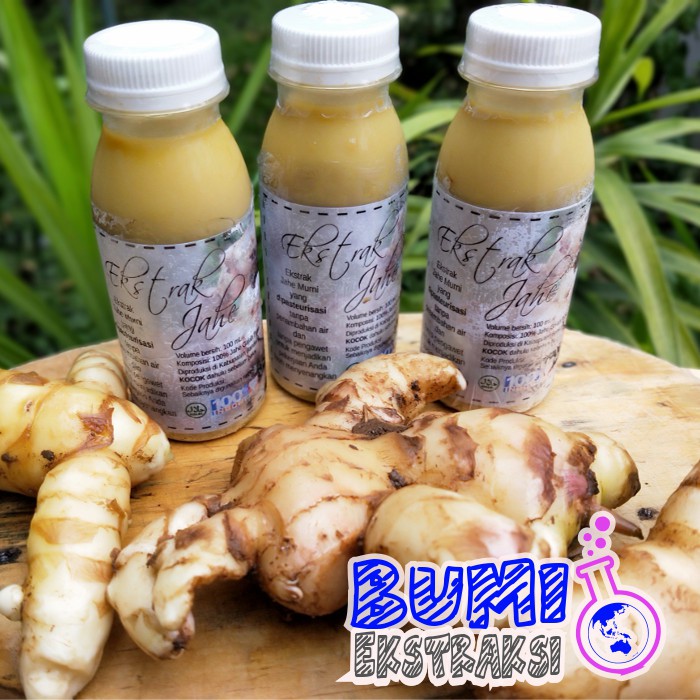 

Bahan Jamu - Saripati Jahe Gajah Putih Murni 100% Tanpa Pengawet (100 mL) - Khusus Jawa