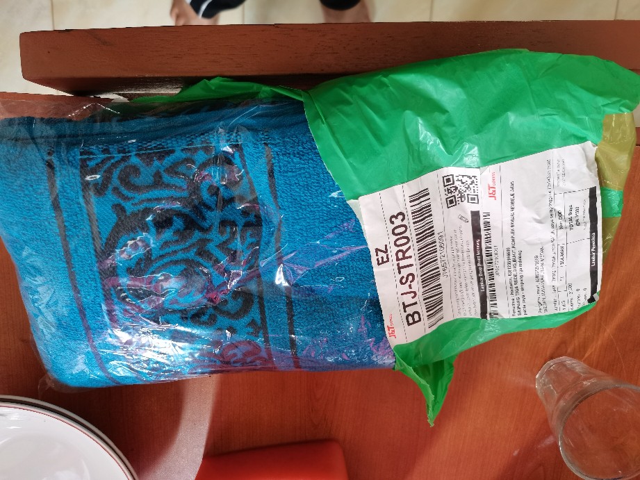 Handuk Jumbo Katun Daya Serap Tinggi Uk 73x143cm Motif Batik Bordir.bagus Banget