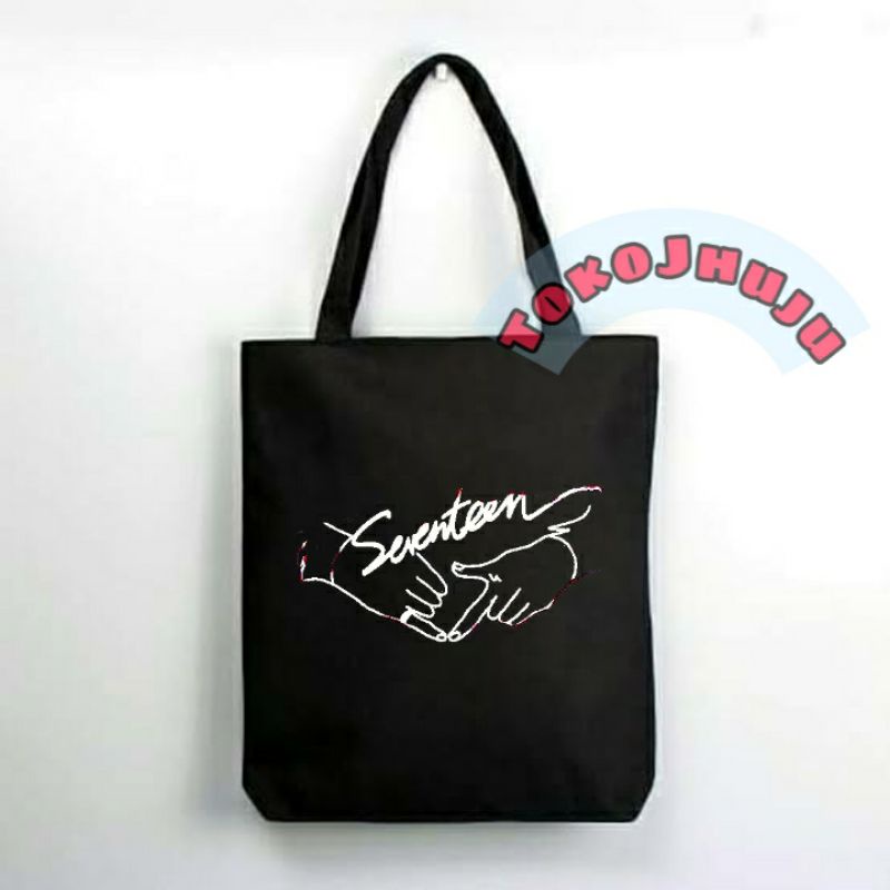 Totebag Zipper Seventeen Logo Jari