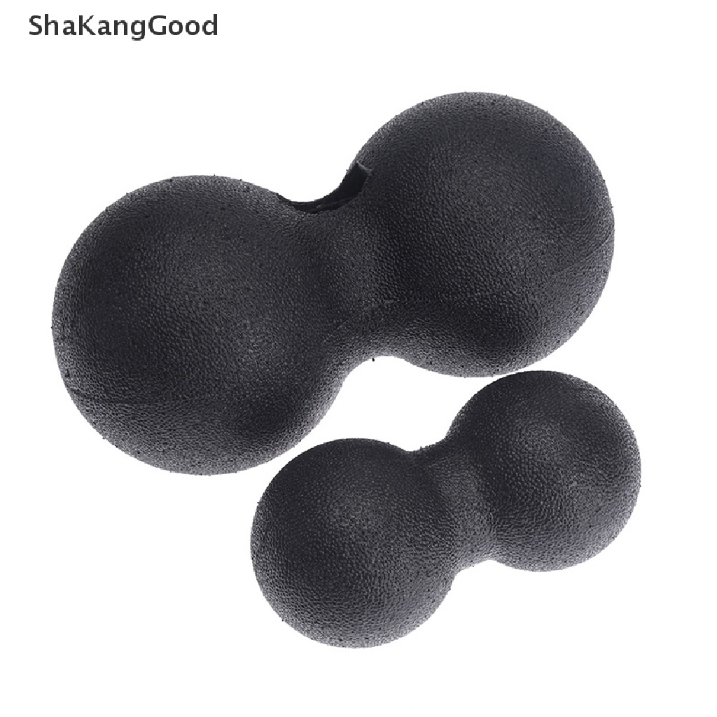 Skid 1pc Bola Pijat myofascial Bentuk Kacang Untuk fitness / yoga / pilates