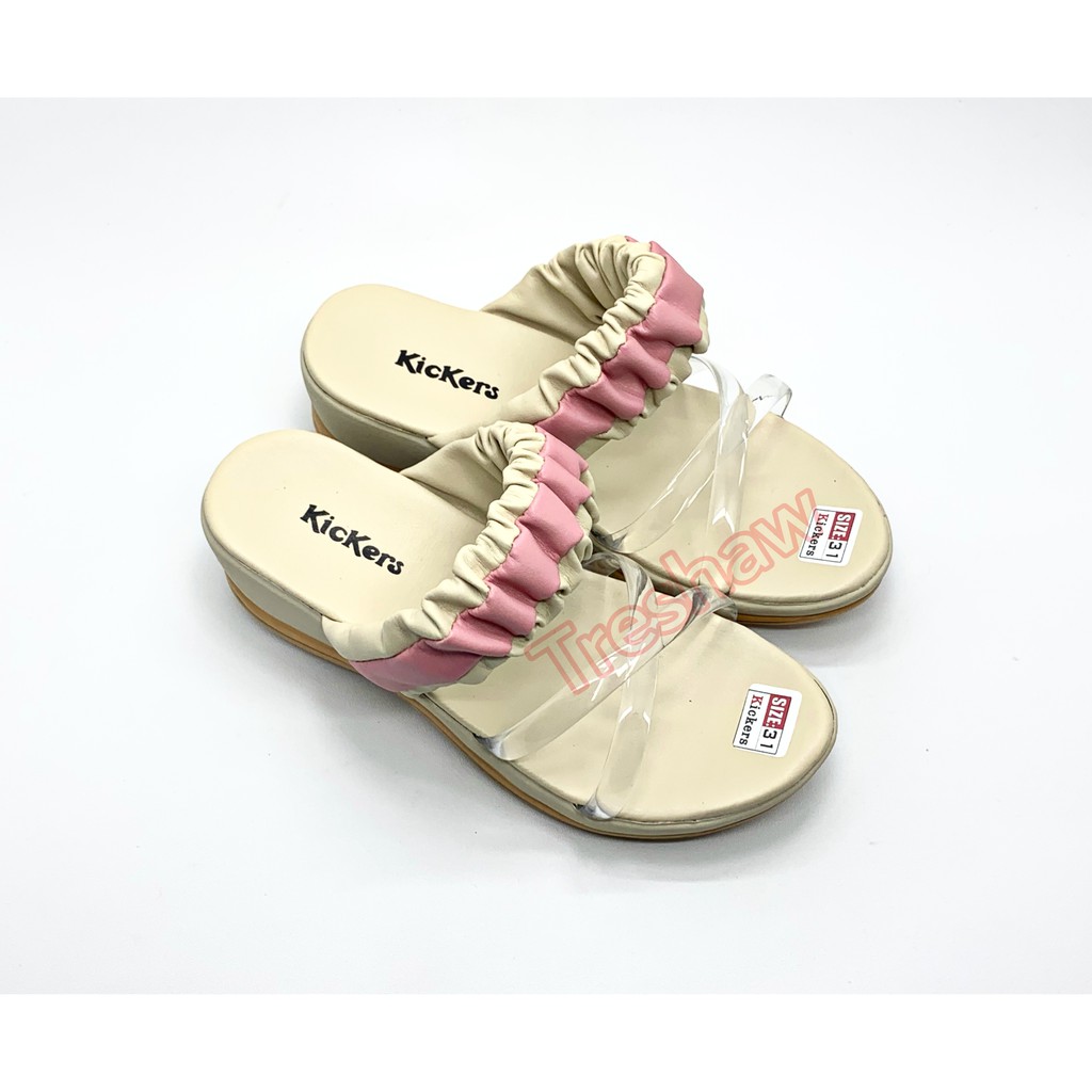 Sandal Anak Perempuan Wedges Jelly Kickers Elegant