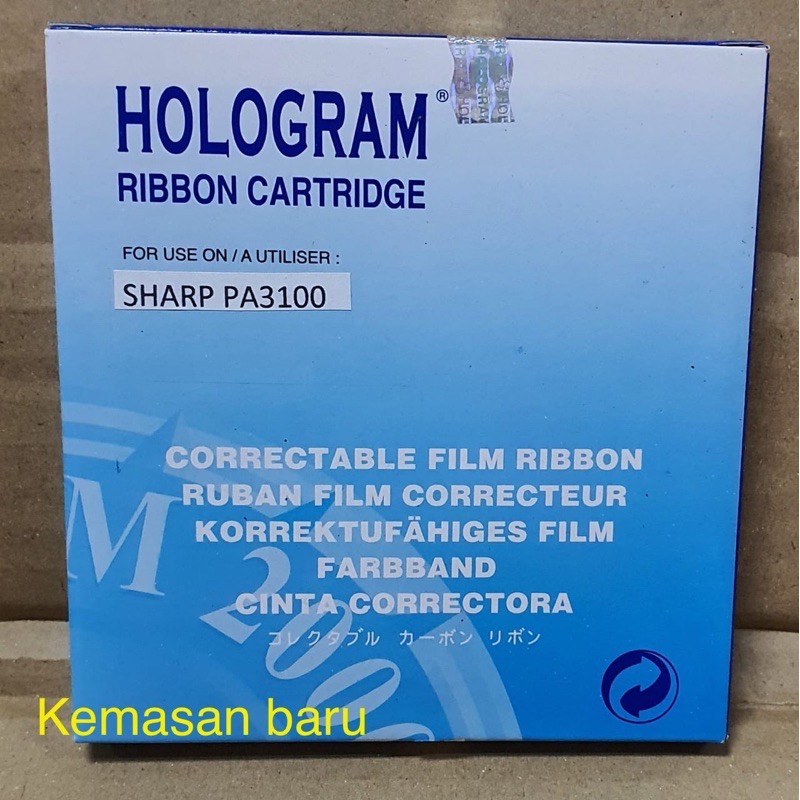 Pita mesin tik Hologram utk Sharp PA-3100/ZX-3CS1 typewriter ribbon