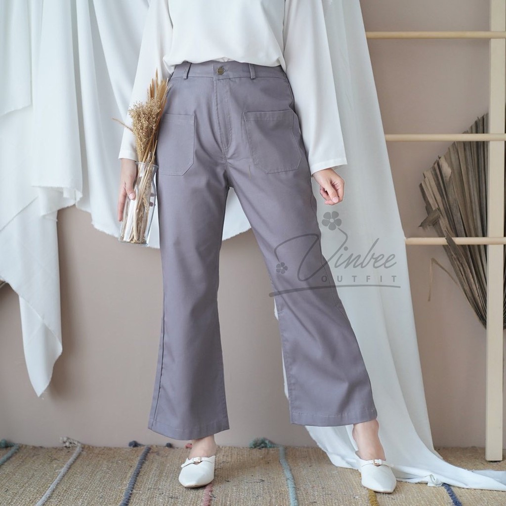 ( SALE ) AZZA PANTS CUTBRAY