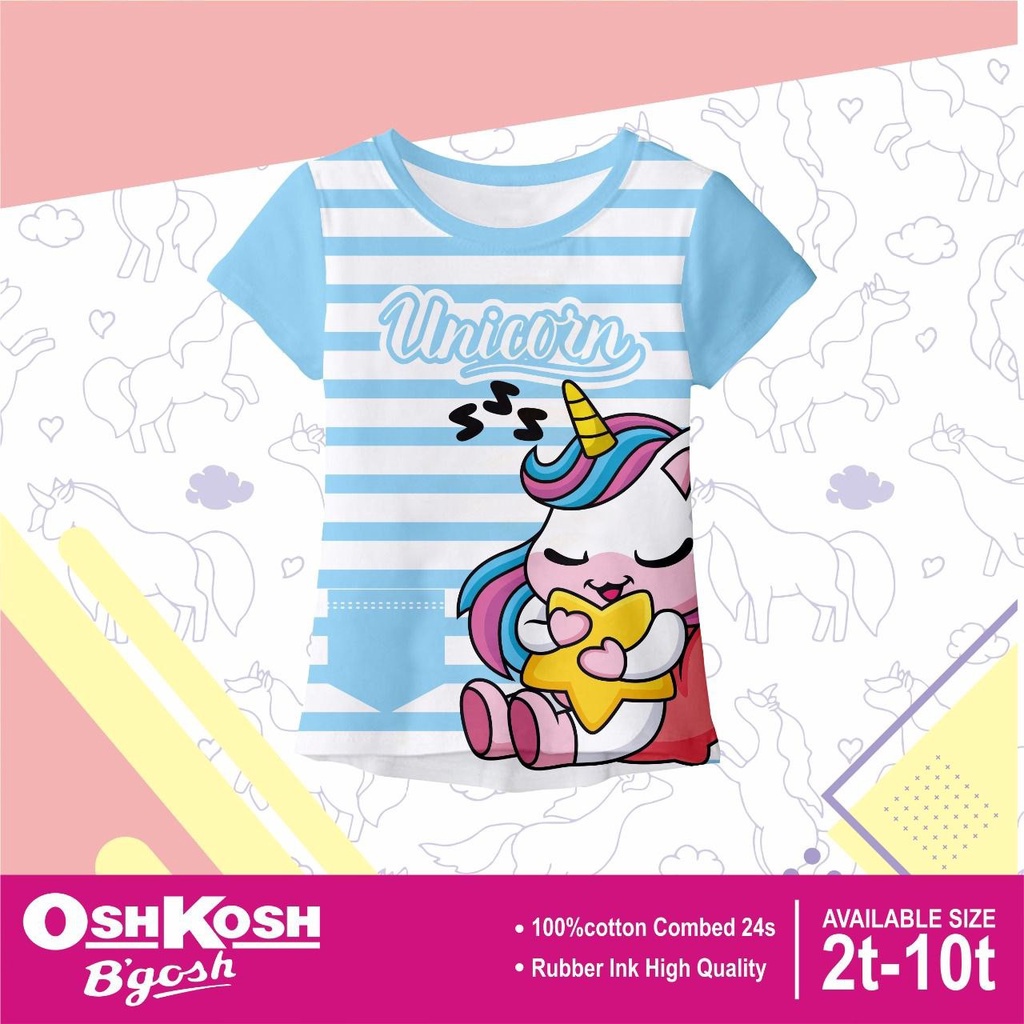 KAOS ANAK PEREMPUAN POCKET SERIES USIA 2-10 TAHUN